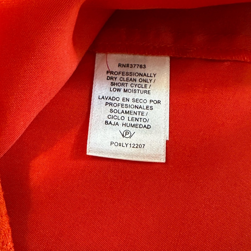 Reddish Orange Laundry Shift Dress - image 4